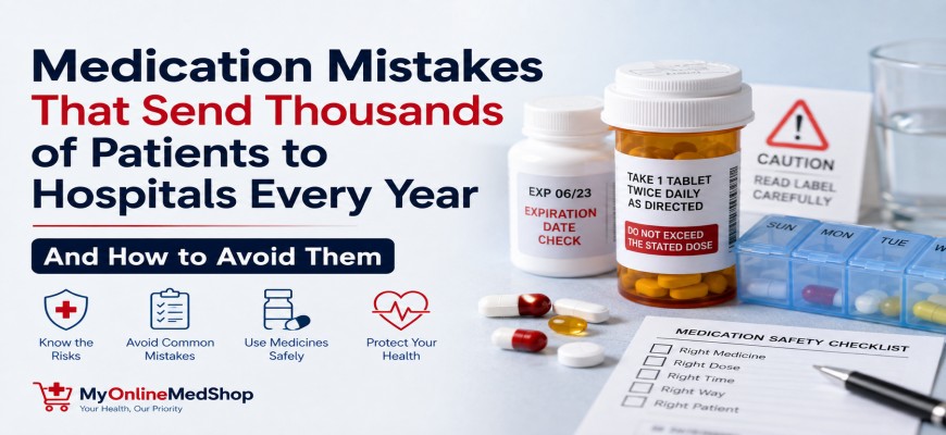 Medication Mistakes That Send Thousands of Patients to Hospitals Every Year (And How to Avoid Them)